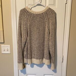 Universal Thread Beige and Brown Chunky Sweater